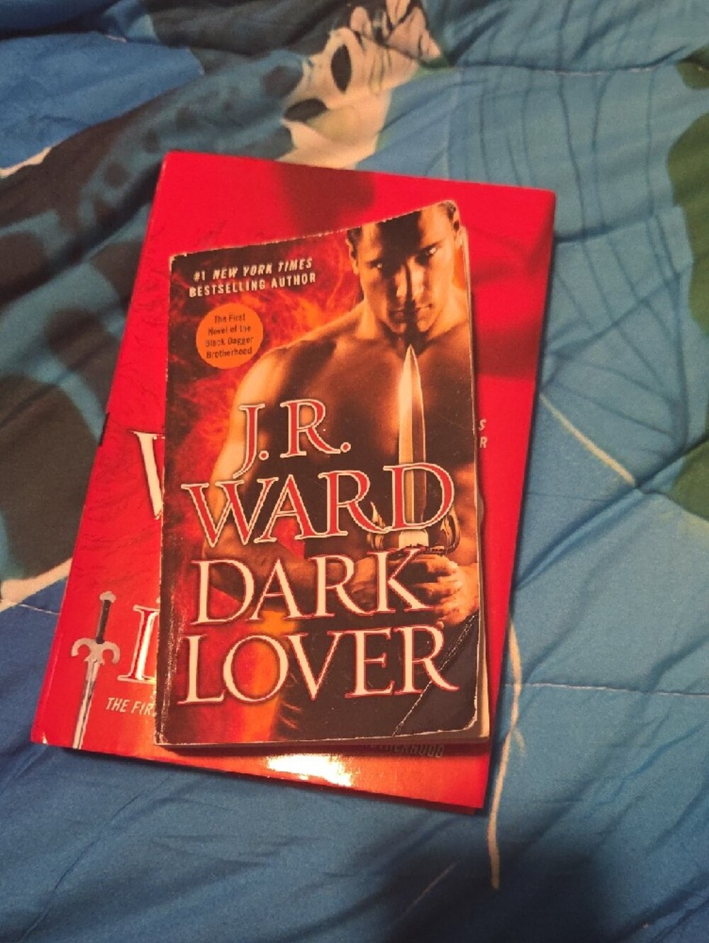 J.R. Ward "Dark Lover" Hardcover - Red Cover - Picture 4 of 6